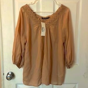 NWT PIPER AND SCOOT  Blush Blouse